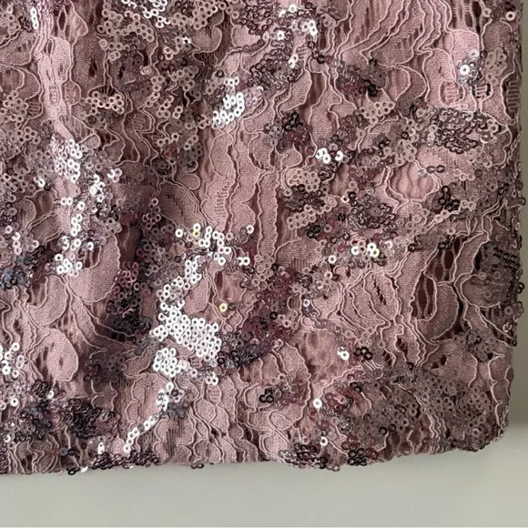 Free People Night Gaze Sequin Mini Dress Size XL - Picture 6 of 8